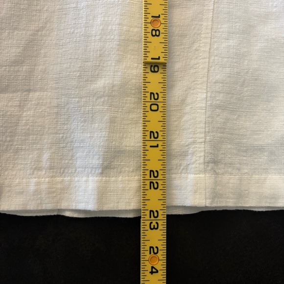 EILEEN FISHER Creamy linen blend boxy jacket w/ Mandarin collar Long sleeves PL - Picture 14 of 16